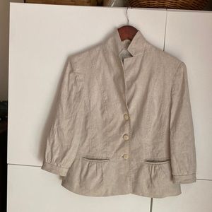 Banana Republic linen jacket